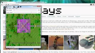 Mineways November 2012 Introductory 3D Printing Tutorial [upl. by Ty]