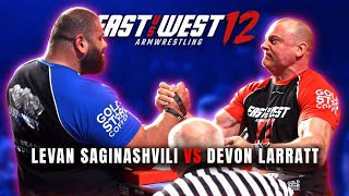 DEVON LARRATT vs LEVAN SAGİNASHVİLİ  EAST VS WEST 12 World Title Match official video [upl. by Giuliana]