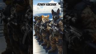 😈🐕‍🦺Rowdy Rakshak 🔥 Hindi Dialoguecatfunnyytshortsyoutubeshortstrending [upl. by Adiene834]