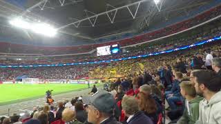 Tottenham v Dortmund Champion League at Wembley 13 Sept 2017 [upl. by Naras]