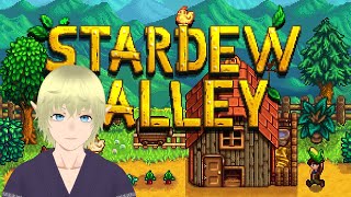 ELF VTUBER FIRST TIME PLAYING LEARNING HOW TO WORK THE SUMMER  STARDEW VALLEY 4 [upl. by Adalie]