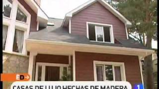 Reportaje de España Directo sobre casas canadienses de Canexel Const [upl. by Yendyc865]