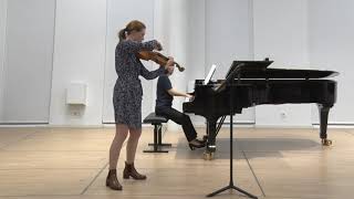 Märchenbilder 1 amp 2 von Robert Schumann es spielt Clara Nagl Begleitet von Naoko Kopp am Klavier [upl. by Ettenawtna]