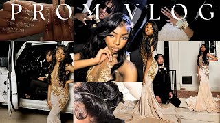 SENIOR PROM 2024 VLOG grwm appointments makeup photos  more  maya simonè [upl. by Zacharie401]