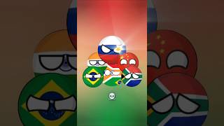 NATO vs BRICS😬😱😨 countryballs edit trending viral geography [upl. by Jourdain]