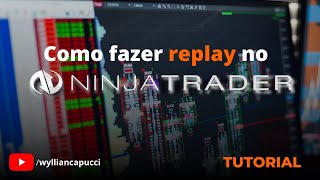 Como fazer replay de mercado no Ninja Trader Market Replay [upl. by Rhoades]