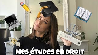 MON PARCOURS SCOLAIRE  ÉTUDES EN DROIT BAC4 amp EXAMEN CRFPA 2019  Gabrielle Joséphine [upl. by Angelika]