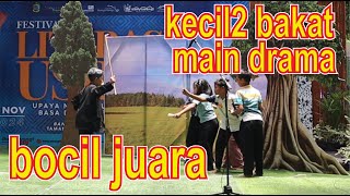 Bocil berbakat Juara Harapan 1 Memengan Sandhiwara [upl. by Halimeda]