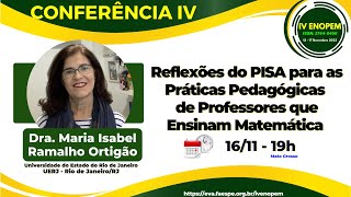 Reflexões do PISA para as Práticas Pedagógicas de Professores que Ensinam Matemática [upl. by Yatnahc]