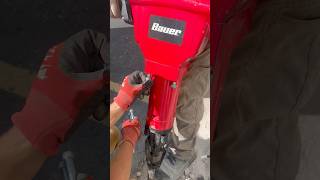 Harbor Freight JACKHAMMER fail 👎 harborfreight harborfreighttools jackhammer [upl. by Cos]