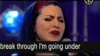 Evanescence Going Under Acoustic Live w Lyrics [upl. by Giusto]