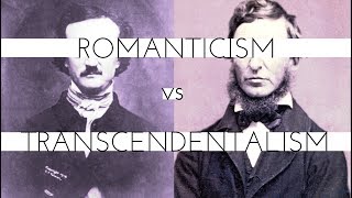 American Renaissance Literature Romanticism vs Transcendentalism [upl. by Swor]