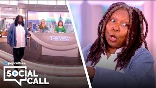 Whoopi Goldberg Steps Away from The View Table Expresses PunchDrunk Feelings Over Election [upl. by Sefton]