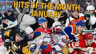 NHL Hits of the Month January 2024 [upl. by Ahseka]