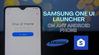 How to Install One UI Launcher on Any Android Device Root Required [upl. by Lebam]