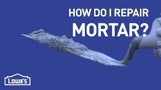 How Do I Repair Mortar  DIY Basics [upl. by Aisile748]