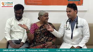 quotDr Lakkireddy restores health with successful stenting for Parvathammas major vessel blockagequot [upl. by Driskill]