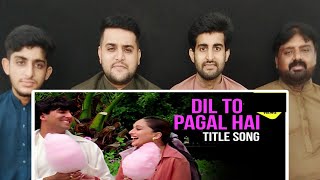 Pakistani Reaction On Dil Toh Pagal Hai Song 🎵 PART 6 [upl. by Jago856]