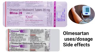 Olmo 20  olmesartan medoxomil tablet up in hindi [upl. by Taran]