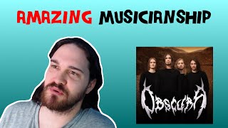 ComposerMusician Reacts to OBSCURA  Diluvium REACTION [upl. by Ahsiema]