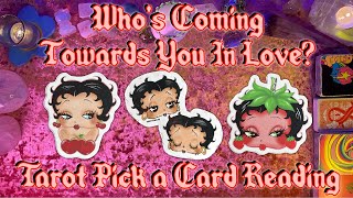 💘Who’s Coming Towards You In Love💘 Tarot Pick a Card Love Reading [upl. by Quickman]