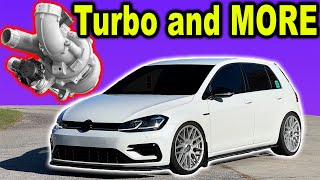 Building a Faster MK75 Golf R Upgrading Turbo Clutch Ethanol AND MORE [upl. by Cressler]