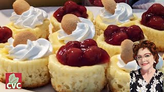 Easy Little Cheesecakes  Nilla Waffer Crust  Mini Cheese Cakes  Old Fashioned Recipes [upl. by Line]