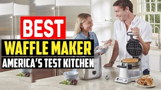 ✅ 5 Best Waffle Maker Reviews America’s Test Kitchen in 2023 [upl. by Ellevehs677]