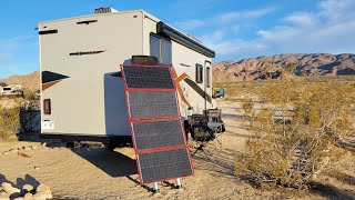 Coachmen Cross Trail 20xg Solar Setup [upl. by Ecadnak]