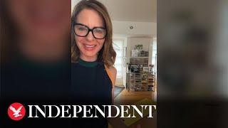 Trinny reveals shes moved house in new video [upl. by Janeta896]