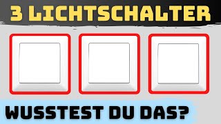 Kreuzschalter anschließen mit 2 Wechselschalter einbauen 3 Lichtschalter 1 Lampe – Kreuzschaltung [upl. by Zared944]