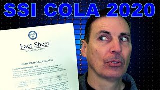 Social Security COLA for 2020  What is the Increase [upl. by Plerre437]