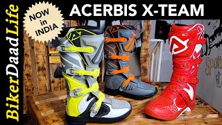 ACERBIS XTEAM┃Best Budget Motocross Boots┃Review┃BikerDaadLife [upl. by Kciredohr]