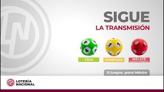 Sorteo Melate Revancha y Revanchita 3980 Chispazo Clásico 10920 y Tris Clásico 33307 [upl. by Haisi]