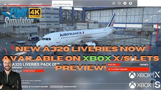 MSFS2020New Just Released Xbox Series XS A320 Liveries Addons For Gameplay By Bredok3d [upl. by Carolin]