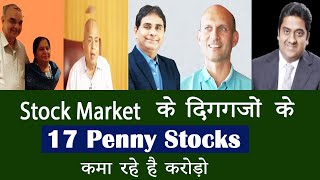 Top Investors 17 Penny stocks से करोड़ो कमा रहे है  More than 1000 returns [upl. by Moreno168]