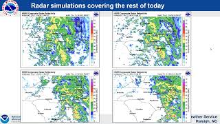 NWS Raleigh Routine Thursday Briefing for Central NC  Thursday November 14 2024 [upl. by Myriam]