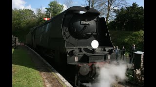 WATERCRESS LINE SPRING STEAM GALA 28th APRIL 2024 PD170 MINI DV [upl. by Savell]