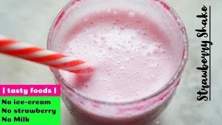 【4k】Strawberry MilkShake  Pink shake  Mapros Crusher shake  Tasty Foods  Keventers Milkshake [upl. by Orvie]