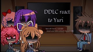 DDLC react to each other34yuri [upl. by Luigino]