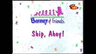 Barney Ship Ahoy Part 1 [upl. by Theodore]