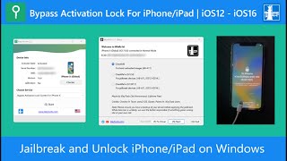 🔔 Jailbreak and Unlock iPhoneiPad on Windows Tutorial  iOS12  iOS16 2023 [upl. by Sosna]