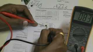 How to check MOSFET with multimeter हिन्दी [upl. by Garling362]