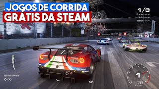 TOP 7 JOGOS DE CORRIDAS GRÁTIS DA STEAM [upl. by Tena]