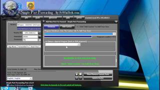 How to port forward using SImple Port Fowarding [upl. by Pacificas550]