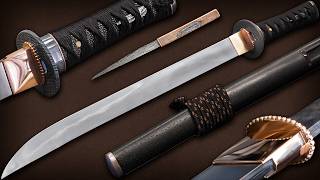 Wakizashi Sword Full Build from Start to Finish  Test Cuts [upl. by Rolf]