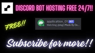 DISCORD BOT HOSTING HOST UNDER 5 MINS  RENDER  DISCORD BOTS [upl. by Barnard804]