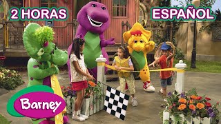 ¡No te Rindas  Perseverancia y Autoestima para Niños  Episodios Completos  Barney en Español [upl. by Hegyera]