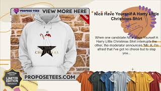 Nice Have Yourself A Harry Little Christmas Shirt [upl. by Kudva]