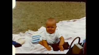 Family at the beach Chicago 1950 [upl. by Inman858]